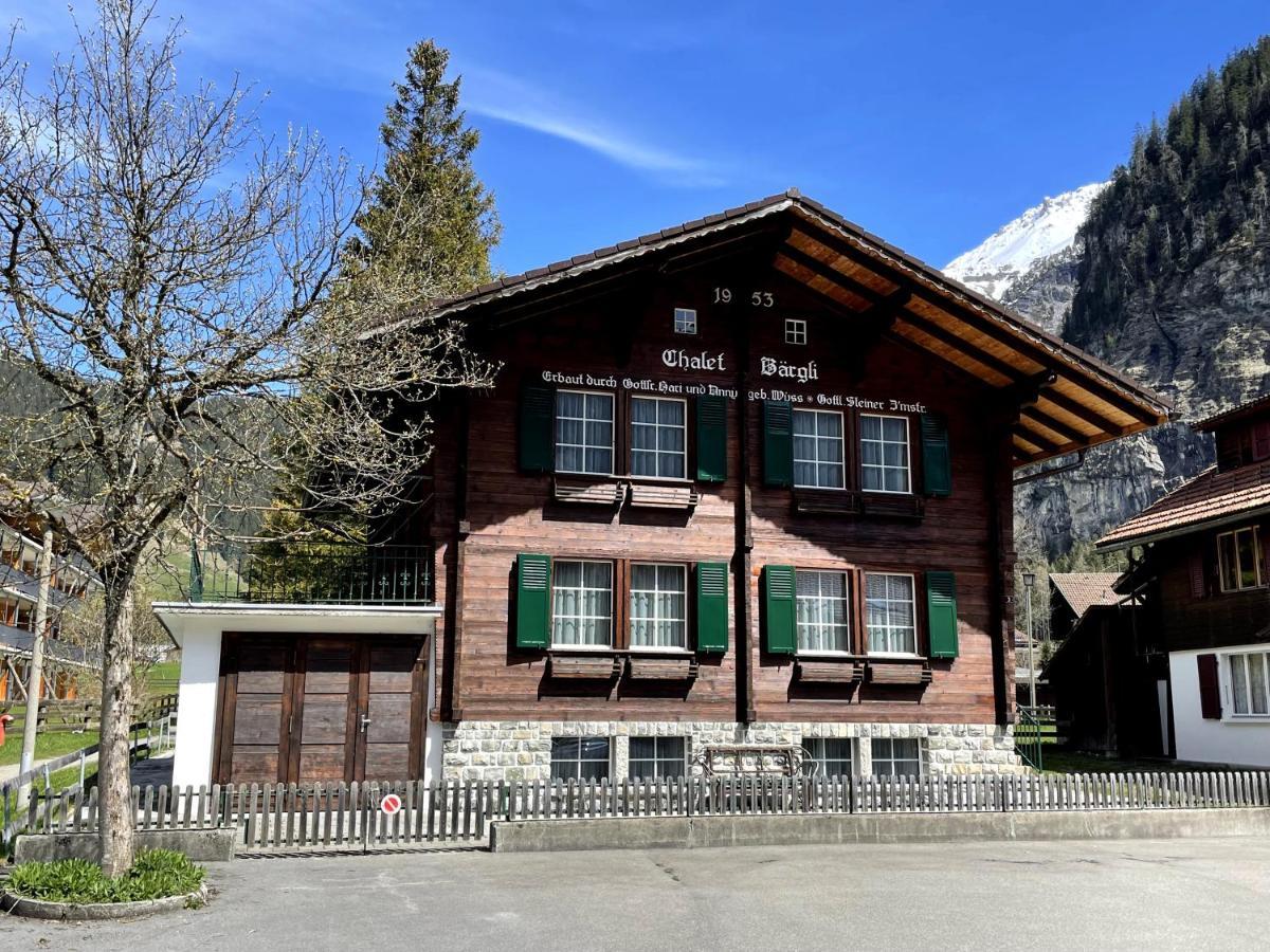 Familienferien Im Chalet Baergli คันเดอร์ชเตค ภายนอก รูปภาพ